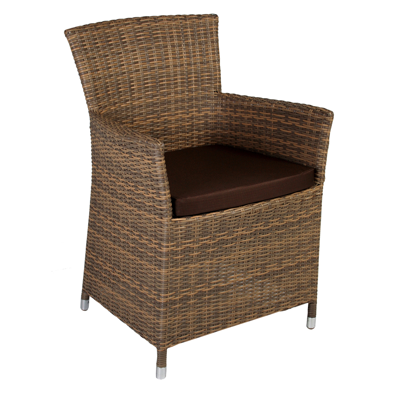 Стул с подушкой WICKER-1