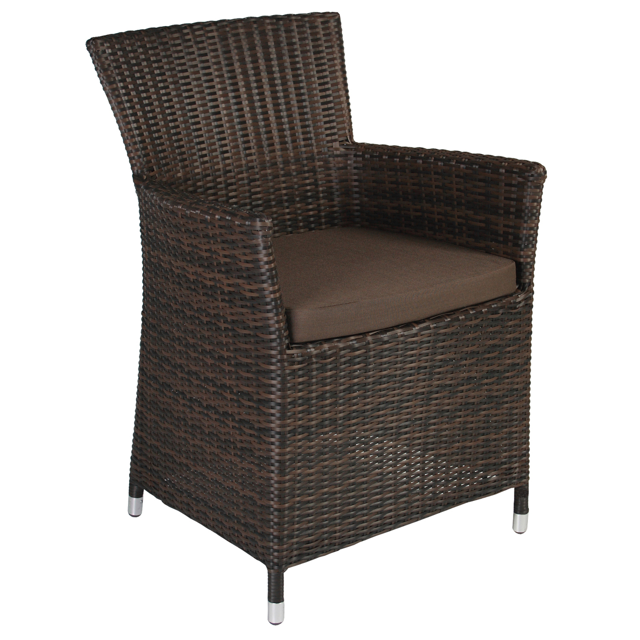 Стул с подушкой WICKER-1